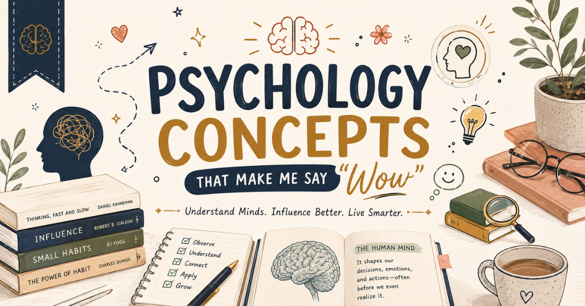 Essential Psychology Concepts Worth Knowing